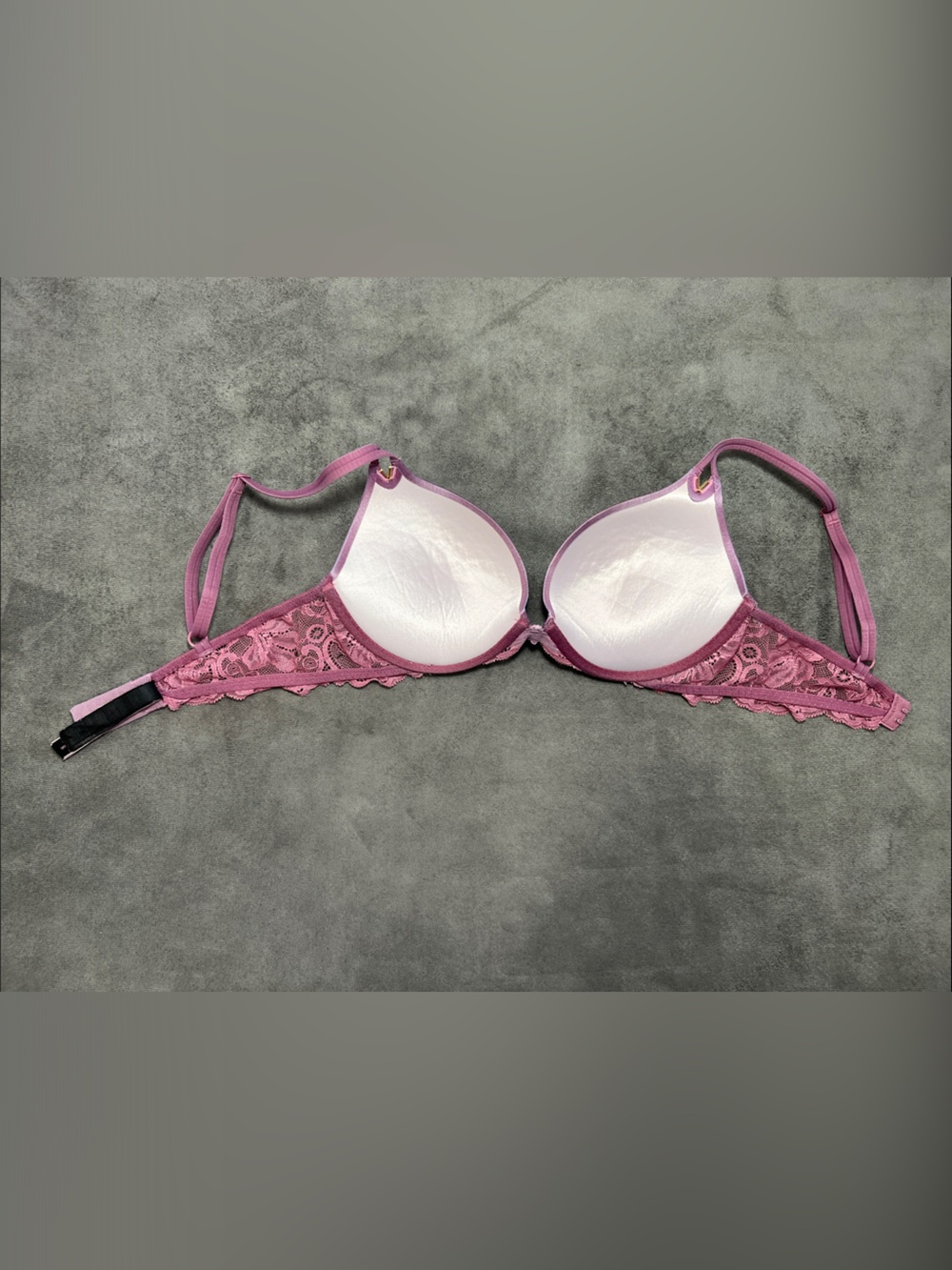 Victoria's Secret Very Sexy Satin Push-Up Bra - Mauve 32C - Picture 7 of 9